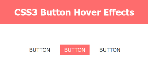 CSS3 Button Hover Effects