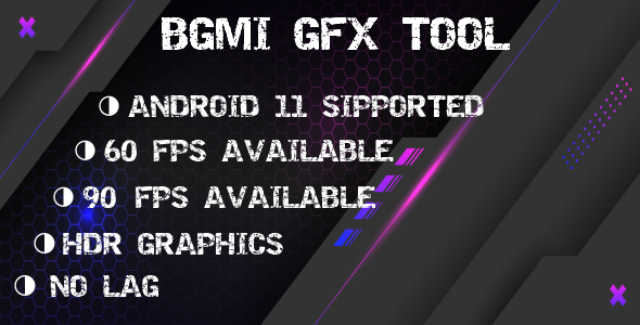 GFX TOOL FOR BATTLEGROUND MOBILE INDIA