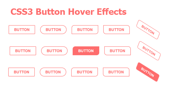 CSS3 Button Hover Effects