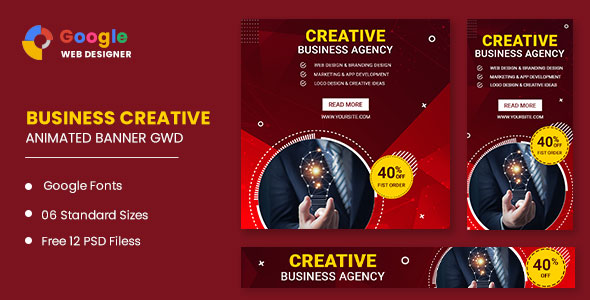 Business Creative Animated Banner Google Web Designer