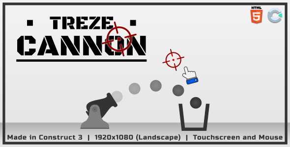 TRZ Cannon – HTML5 Casual game