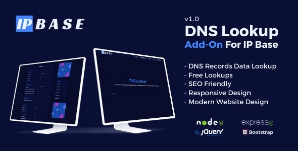DNS Lookup Addon for IP Base
