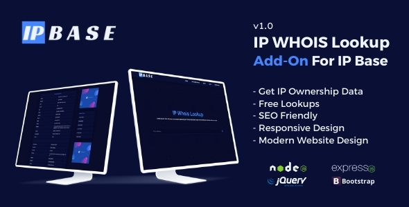 IP Whois Lookup Addon for IP Base