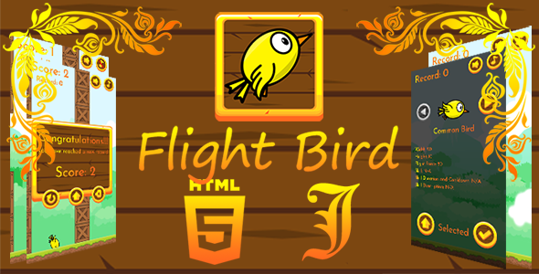 FlightBird – HTML5 Game