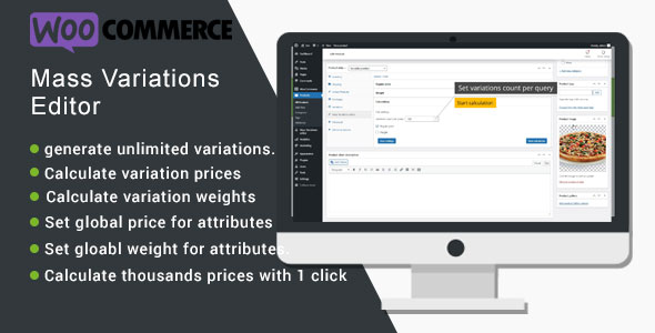 WooCommerce Mass Variations Editor