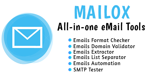 Mailox : All-in-one eMail Tools (Source Code Included)