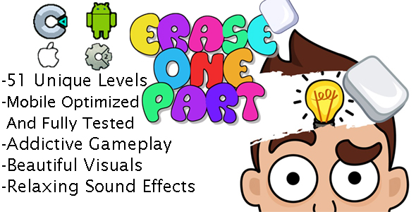 Erase One Part ( Construct 2+Construct 3+HTML5 )