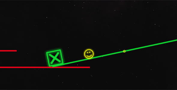 Neon Yellow Ball  (Unity complete project) – Physics Based Puzzle Platformer Game