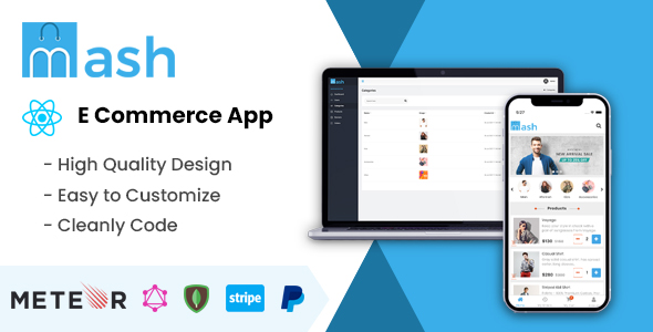 Mash – Ecommerce React Native App