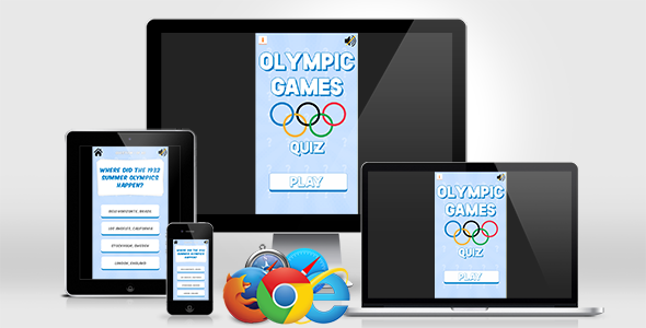 Olympic Games Quiz – HTML5 Quiz Game