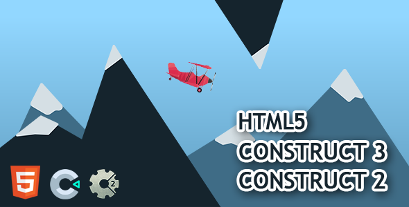 Flappy Plane HTML5 Construct 2/3