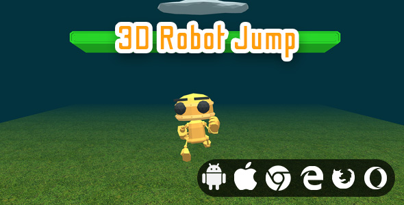 3D Robot Jump – Cross Platform Hyper Casual Game