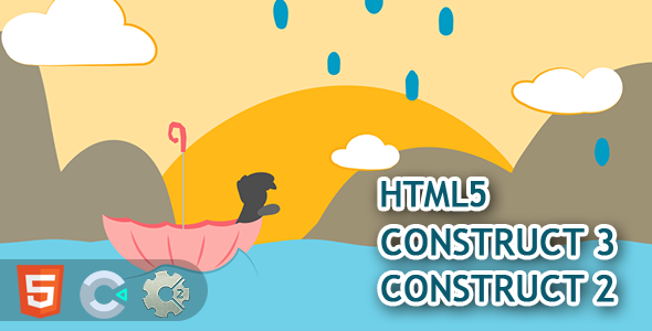 Avoid Waterdrops HTML5 Construct 2/3