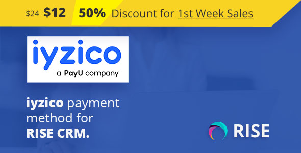 iyzico payment method for RISE CRM