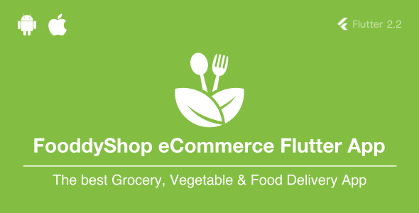 FooddyShop | Grocery, Vegetable & Food Delivery App with Node.js Backend