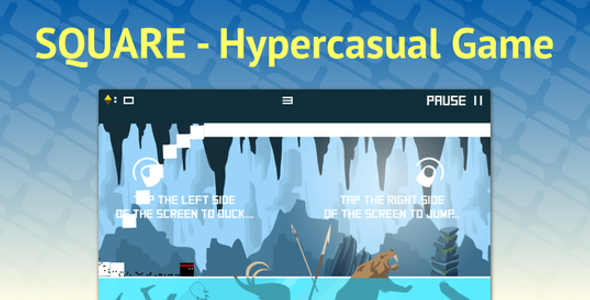 Square: Hypercasual Game – Android Studio + Admob