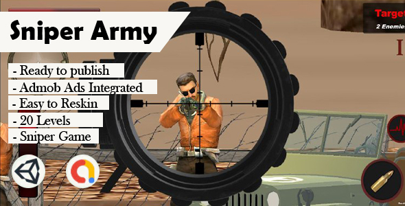 Sniper Army 3D (Unity – Admob)