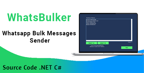 WhatsBulker – Whatsapp Bulk Messages Sender