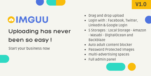 Imguu – Image Upload & Sharing Script