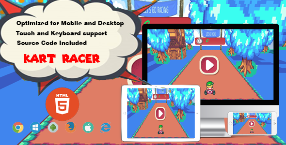 3D Kart racer Construct 3