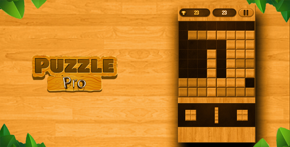 Puzzle Wood Block Slide Game Android &Ios Unity 3d