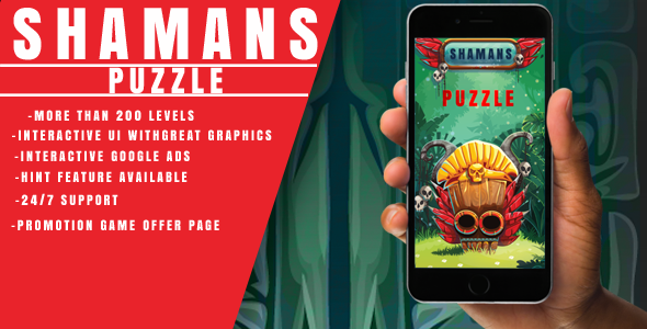 2D Tile Brain Train Puzzle shamans jungle interactive Unity android,ios game