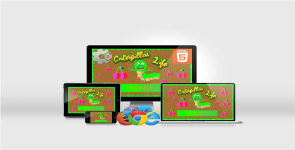 Caterpillar Life – HTML5 Educational Game