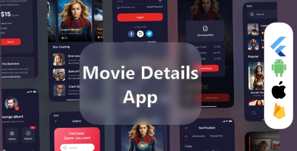 TMDb Movie App Flutter With Admob and Firebase