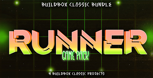 9 Buildbox Runner Game Pack