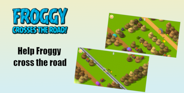 Froggy crosses the road – Complete Unity Game