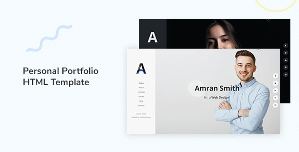 Amran – Personal Portfolio Template