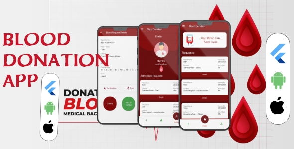 Blood Donation App Flutter With Firebase