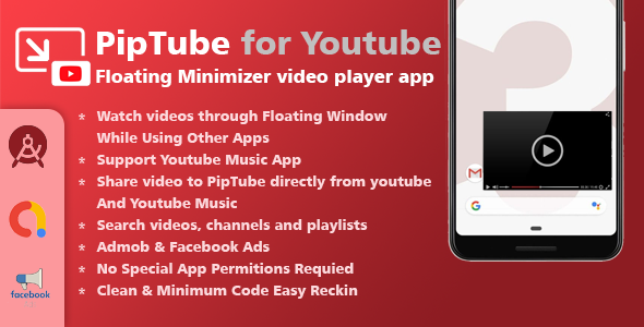 PipTube – Floating Youtube Video Player