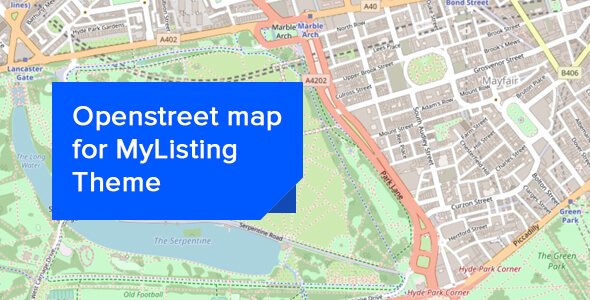 Openstreet Map for MyListing Theme