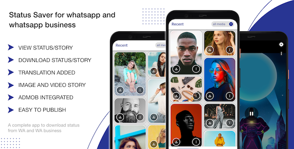 Status Saver for whatsapp & Whatsapp business android app