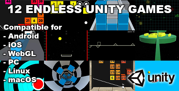 12 Endless Unity Games Bundle