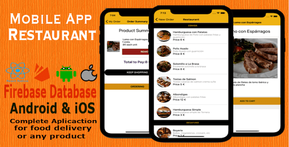 Restaurant App Fast Food