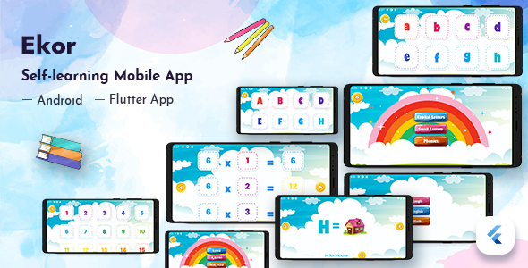 Ekor – Kids Self Learning Flutter App