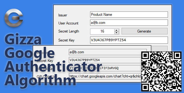 Gizza Google Authenticator Algorithm