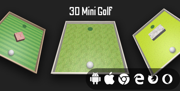 3D Mini Golf  – Cross Platform Casual Golf Game