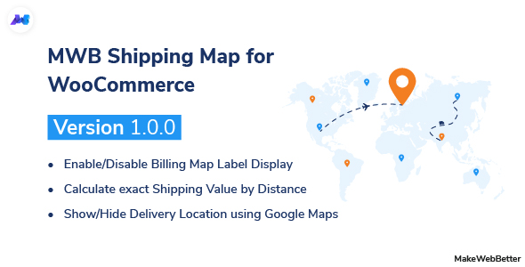 MWB Shipping Map for WooCommerce