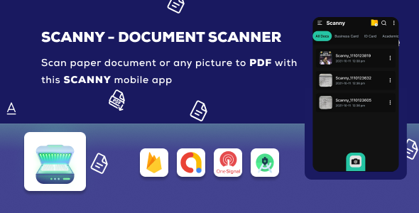 Scanny Document Scanner – PDF Scanner + A Premium Android Cam Scanner