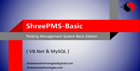 ShreePMS-Basic Parking Management System in VB.Net and MySQL