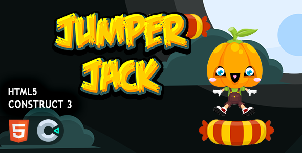 Jumper Jack Construct 3 HTML5 Game