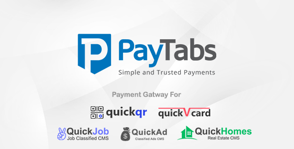 Paytabs Payment Plugin For QuickCMS