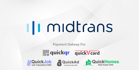 Midtrans Payment Plugin For QuickCMS