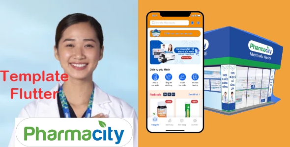 Pharmacity – Online Medical Store And Consultation Template Flutter