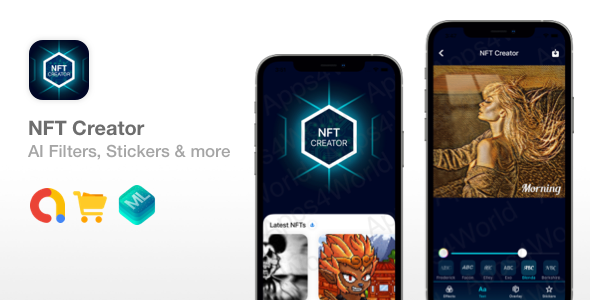 NFT Creator – SwiftUI NFT Art Photo Editor