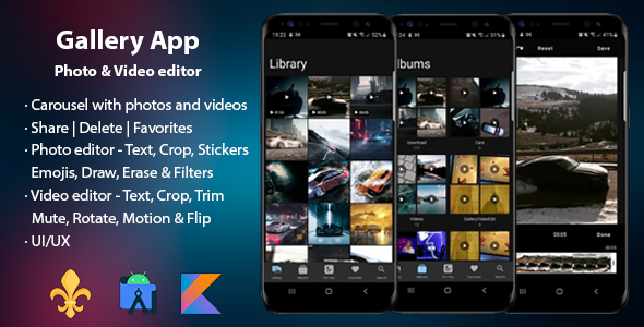 Gallery App – Photo & Video editor