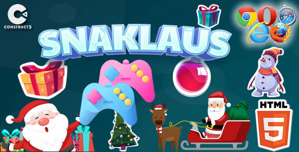 Snaklaus Multiplayer (Firebase) – HTML5 Recreation (C3)